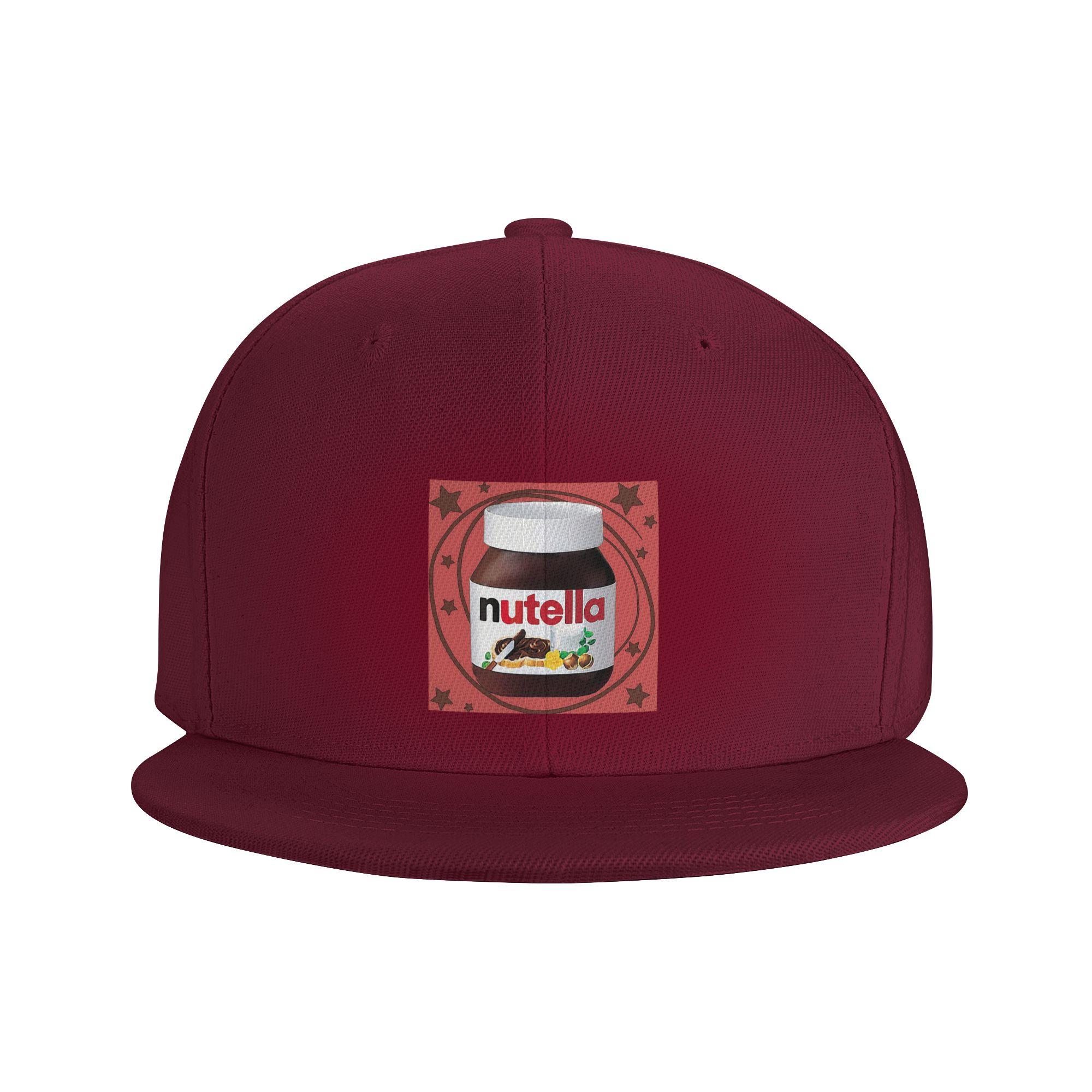 

Бейсболки с узором Nutella Snapback Модные бейсбольные кепки Дышащие Повседневные Кепки для улицы Для унисекс и женщин One Size
