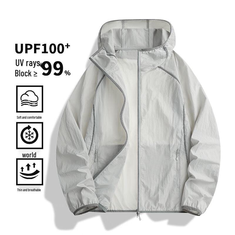 VUUG Men's Cooling UPF100+ Sun Protection Jacket