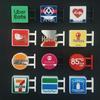 Japan LED Mini Light Box Refrigerator Magnet - 711, Family Mart, Lawson, Coffee, Beer, and Subway Signs