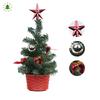 20/30/40cm DIY Christmas Desktop Tree with Ornaments - Potted Decorations