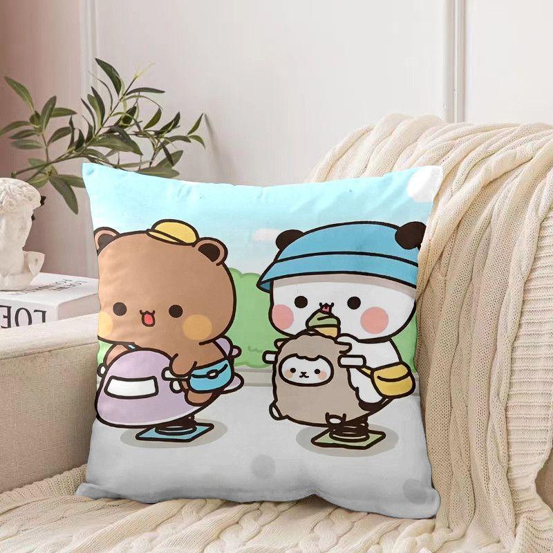 Cute Cartoon Red Panda Throw Pillows, Sofa Cushions, Nap Pillows, Birthday Gifts