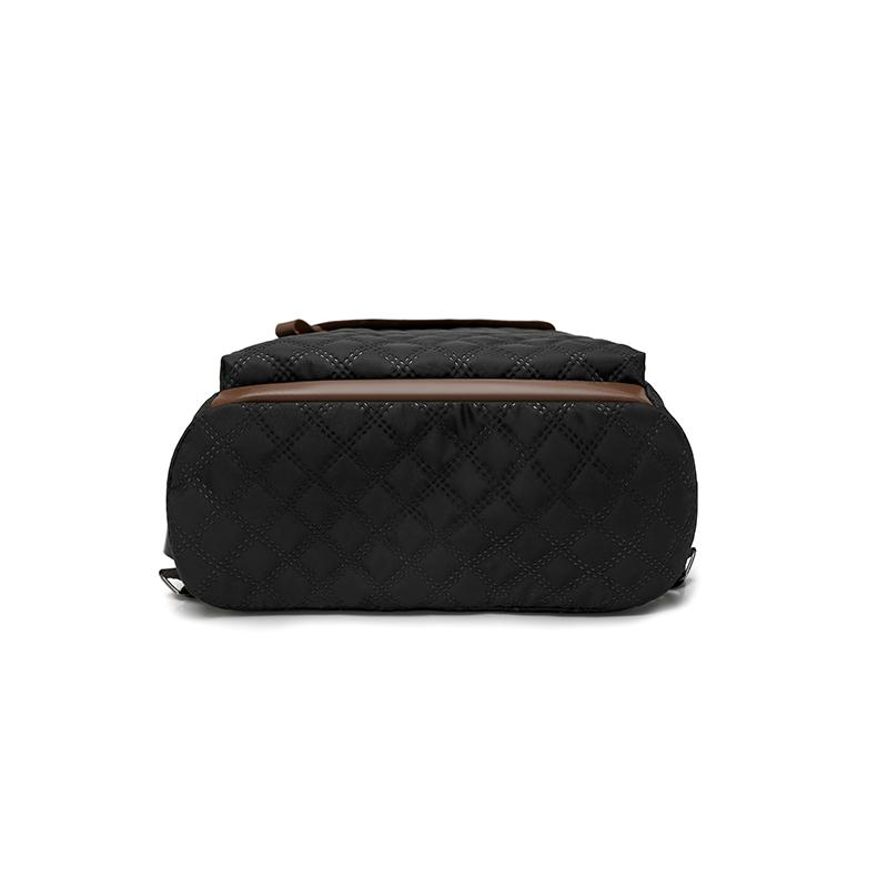 Backpack Student Schoolbag Women's Lightweight Rhomboid Backpack