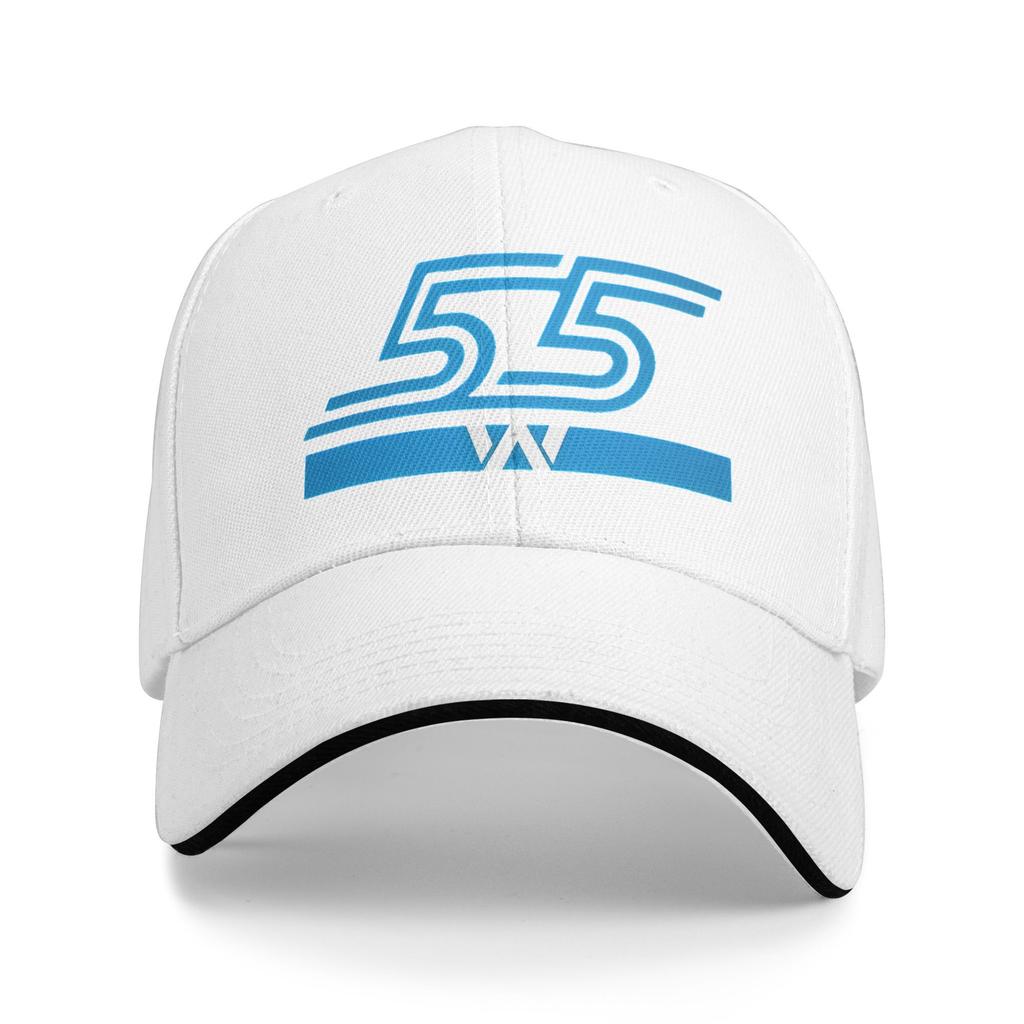 Adult Williams Racing Team Sandwich Hat Hip-Hop Baseball Caps Snapback Carlos Sainz Trucker Breathable Sun Autumn
