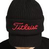 Titleist Visor Knit Cap, Black, TH21MWTEWK-0B