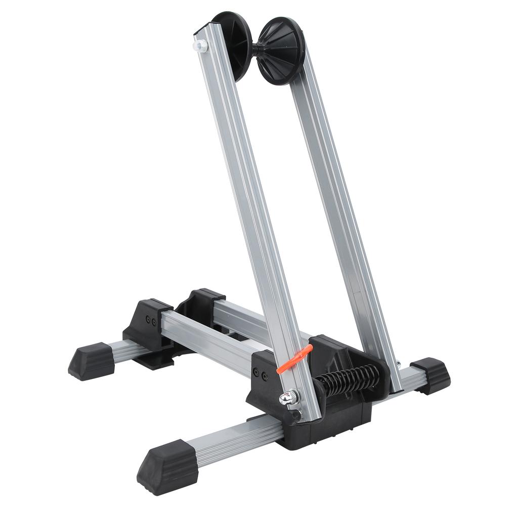 Foldable Wheel Stand Holder Mountain Bike Floor Parking Rack Repair Support