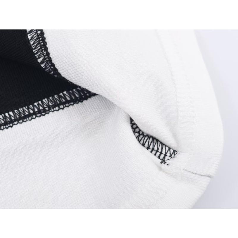 European & American Style Double-Layer Color Block Long-Sleeve T-shirt - Autumn/Winter 2025