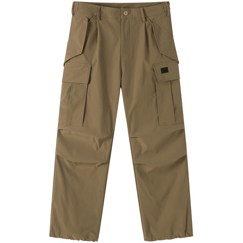 NVG·YOUNG Men's Casual Cargo Paratrooper Pants