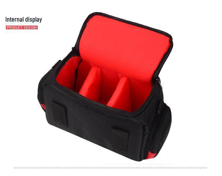 Geantă foto portabilă impermeabilă pentru camere DSLR, mirrorless și digitale