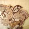 KINOWA "Napoleon Crossing the Alps" Woodcut Painting Original Handmade Kit Masterpiece France Made in Japan