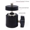 1/4' Swivel Mini Ball Head Screw Tripod Mount for GoPro 13 12 11 10 9 Insta360 DSLR Camera Camcorder Light Bracket Accessories