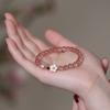 Strawberry crystal bracelet Bangles Women Fashion Jewelry accessories Gift
