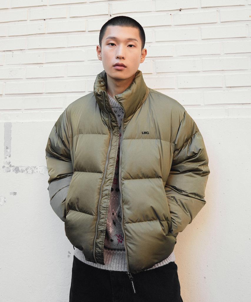 Lmc Og Puffer Duck Down Parka Brown