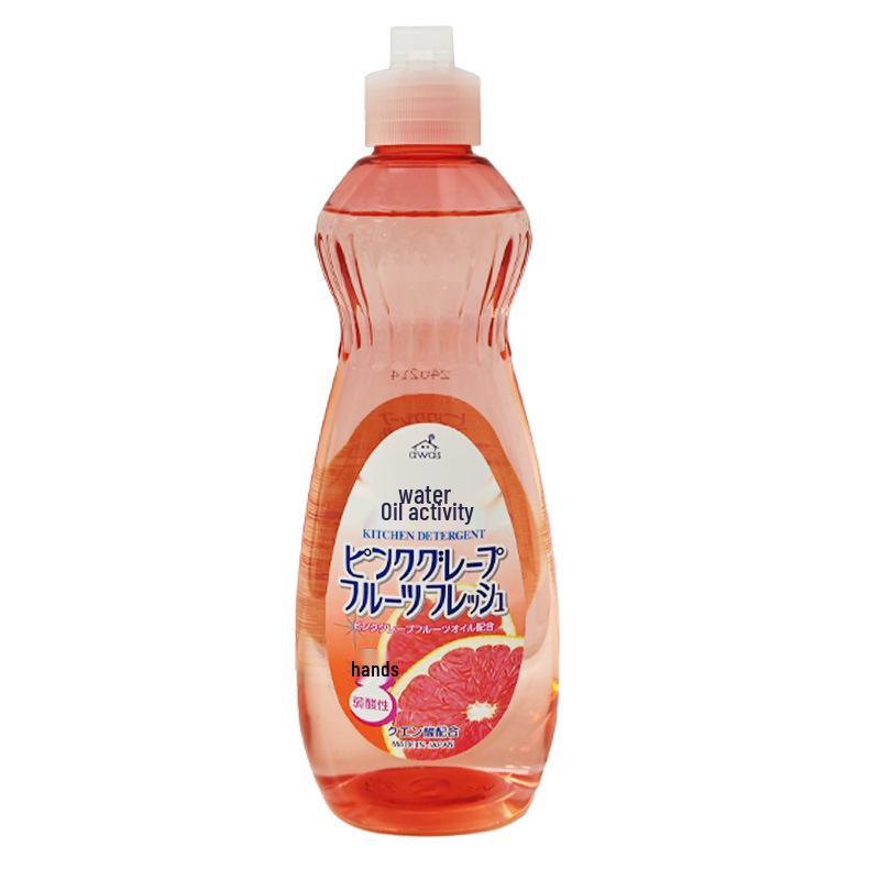 Japanese Rocket Dish Soap - Kitchen Cleaner & Degreaser for Fruits, Vegetables, and Tableware, 600ml.