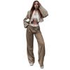 2022 European & American Autumn Slim Solid Color Casual Trousers - Niche Design