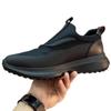 Men's 2025 Black Casual Sneakers: Lightweight, Breathable, Wear-resistant, and Comfortable for Work and Commuting