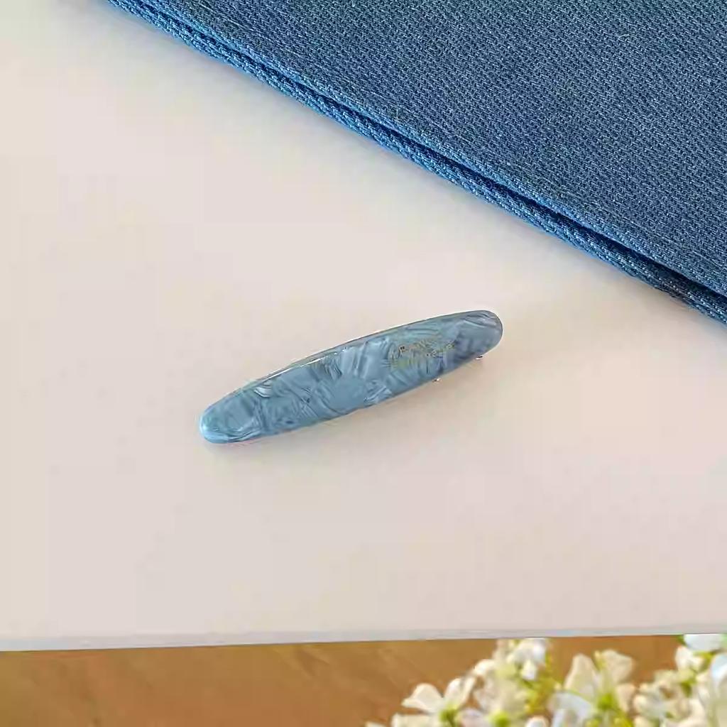 Handmade Acetate Duckbill Hair Clips Korean Style Vintage Minimalist Side Bang Clips Premium Summer Accessories For Women