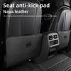Car Seat Back Protective Mat Anti-kick Pad With Storage Pocket Accessories For Citroen C1 C2 C4 C3 C5 Berlingo Celysee Cactus
