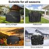 Heavy Duty BBQ Grill Cover for Outdoor Grill, 58 Inch, Waterproof, Weather Resistant, Rip Proof, Anti UV, Barbecue Gas Cover with Hook and Loop