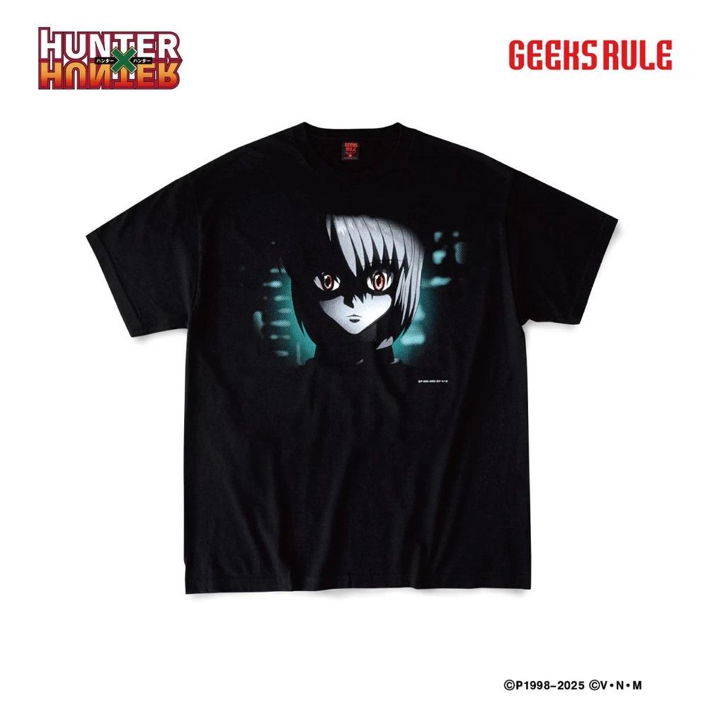 HunterHunter X Geeks Rule Collaboration TShirt 2 Kurapika Black Japan New M