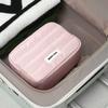 Make Up Bag Large Capacity Waterproof Makeup Handbag Travel Cosmetic Toiletry Storage Pouch Elegant Ladies Square Zipper Bag