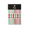 YITU Cable Knit Hat & Nail Art Stickers - Delicate Self-Adhesive Designs (YT4427)
