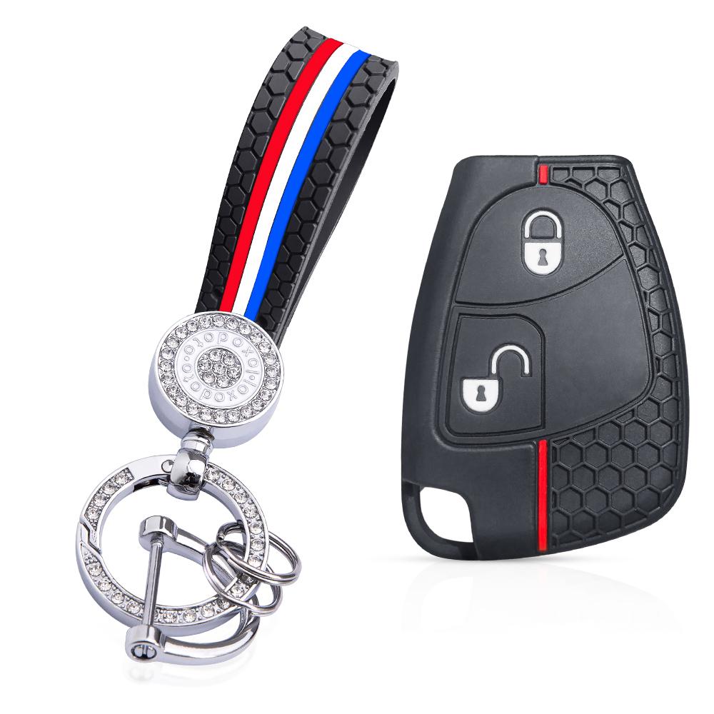 Pre Mercedes-Benz CL55 CL600 CL65 C230 C240 C280 C320 W211 W202 W210 W208 W203 W245 B Trieda V180 SLK200 Obal na kľúč od auta