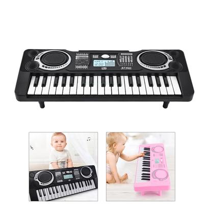 Bebek Montessori Müzik Aleti Oyuncak İnce Motor Becerisi Elektronik Klavye Çocuklar Duyusal Piyano Oyuncağı için Oyuncak Piyano Klavyesi