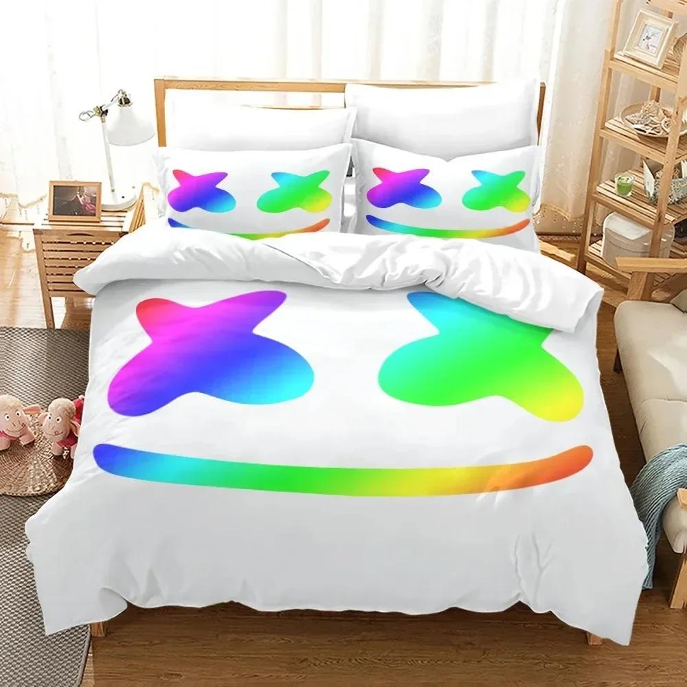 New Single-Sided Printed Series Dj Digital Printing Duvet Cover Bedding Set Comfortable Breathable Sheet Comforter Bed Set