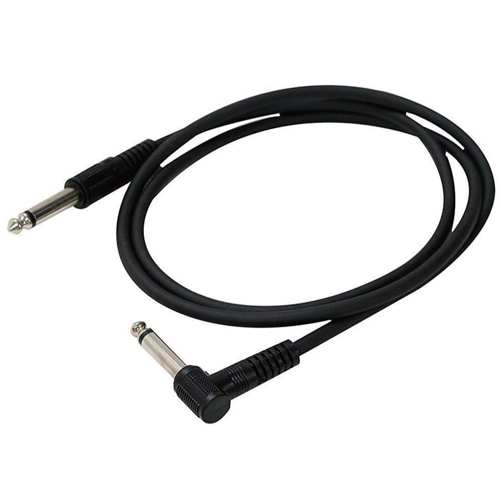 [Set of 5] Kikutani Patch Cable 1m (SL) 5mm Diameter P-100 BLK (5 pieces)