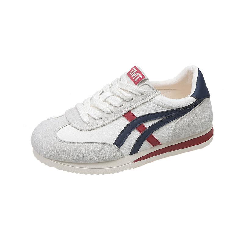 Retro Color Matching Platform German Training Shoes Women's 2025 New Models Increase Height and Thinness, Comfortable