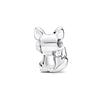 Pandora Silver Blue Eyed Fox Charm 925 Silver Pendant Women's 799096C01