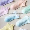 5 Pairs of Women's Summer Thin Girdle Waist Deodorant Breathable Sports Cotton Socks
