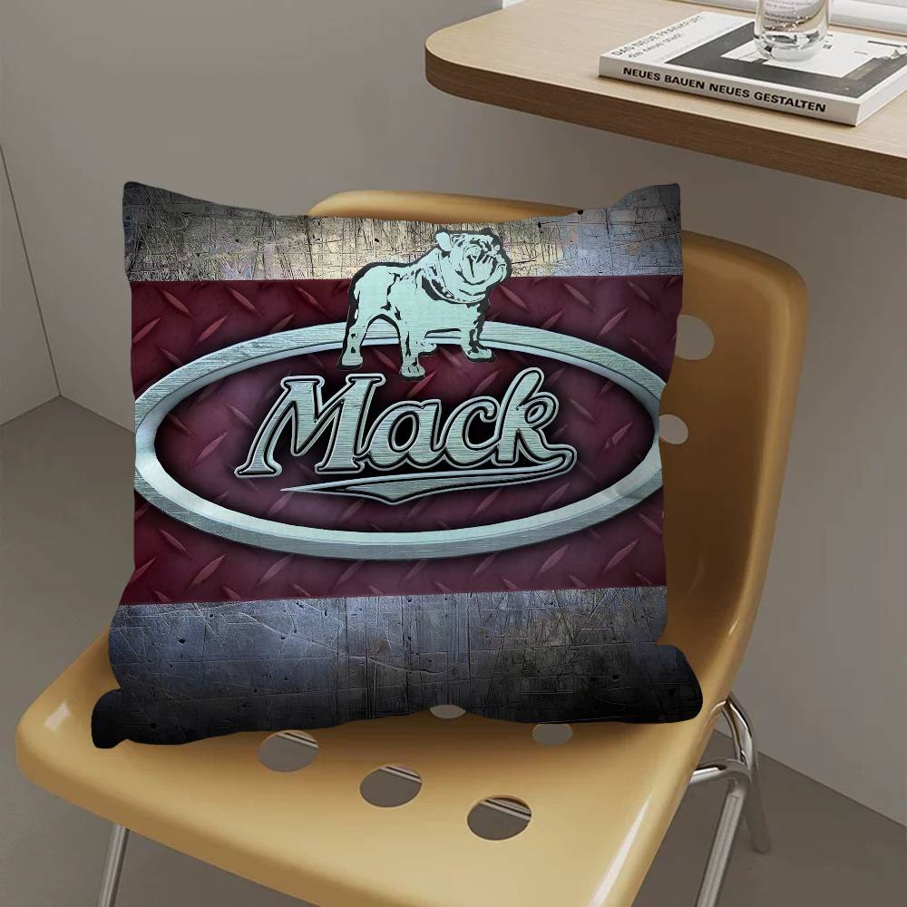 T-Truck Car M-MACKs Logo Pillow Anime Pillow Sofa Bed Head Pillow Cover Cushion Cover 45x45 cm Fashion