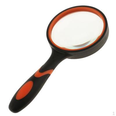 Czarna, wysokiej jakości soczewka powiększająca, hobby do czytania dla niskiej średnicy 3X 4X 8 50mm 65mm 75mm,