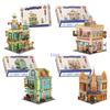 LOZ Blocks DIY Building Toy Cabin Tree City House Wooden Brinquedos Plastic Bricks Girl New Year Gift Christmas Present