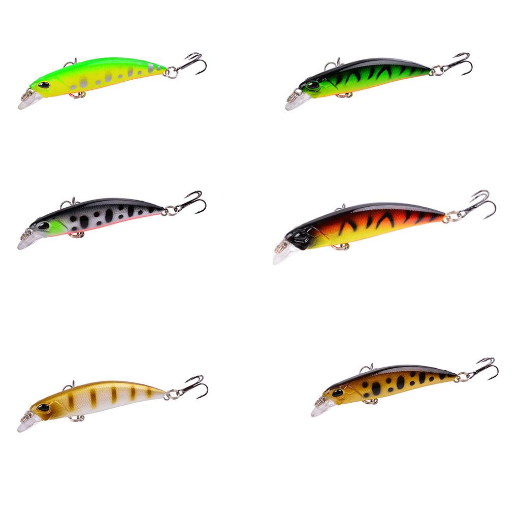 1pcs 6\.8cm 4\.1g Fishing Lure Artificial Baits Bionic Bait Floating Minnow Professional Baits Crankbait Fishing Tackle