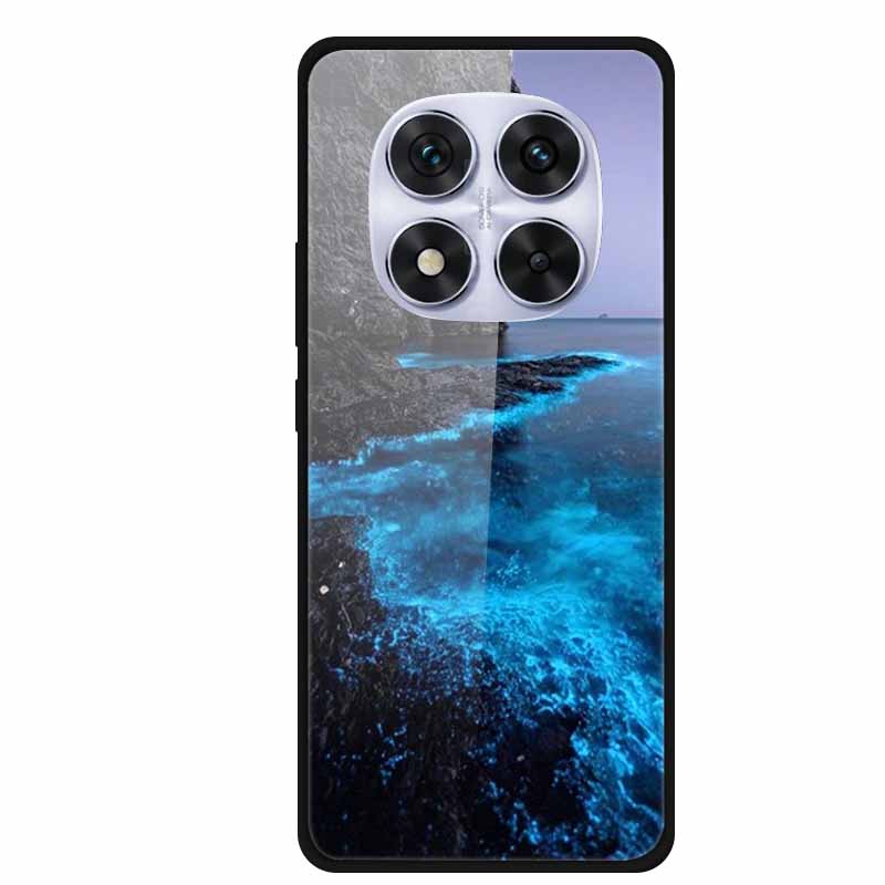 Hard Back Cover For Xiaomi Redmi Note 14 Pro 5G Case Soft Bumper Tempered Glass Case For Redmi Note 14 Pro 4G Case Note14 Pro