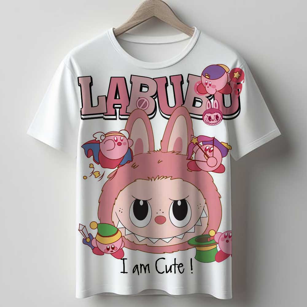 Roztomilé chlapecké dívčí oblečení Kreslená postavička Grafický potisk Dětská trička Cool Pohodlná Módní topy Dárky k narozeninové oslavě