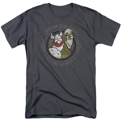 26 Hagar The Horrible Hagar Brewing T Shirt Mens Licensed Comic Strip Tee Charcoal Unisex T-Shirt