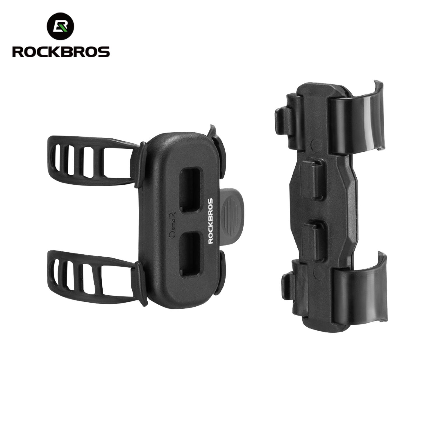 ROCKBROS Water Bottle Bracket Portable Magnetic Bike Cup Holder Mount Lightweight Universal Bottle Cages Shock absorption