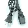 C17 Two-Hole Figure-8 Power Cord for Xbox, PS, Handheld Consoles, Speakers, and Coffee Machines.