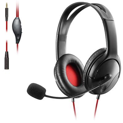 Elecom Gaming Headset Binaural Overhead PS5 PS4 Switch SwitchLite 1m with Extension Cable Smartphone Game Black 1.5m HS-GM20BK