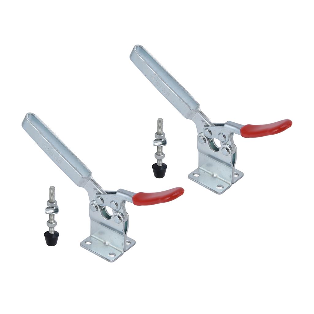 Toggle Clamp 90kg Clamping Force Quick Fixture Clamp for Welding Home Improvement Equipment InstallationGL‑201‑BLH
