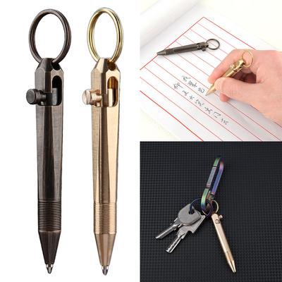 Rollerball Pens Business Ink Brass Gel Pens Liquid Roller Pen 0.5mm Liquid Ink Gel Ink Pens Signature Pens for Writing