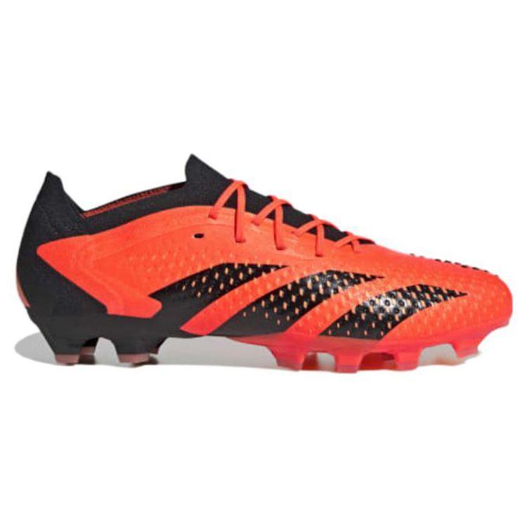 Adidas Predator Accuracy.1 Round Toe Lace-Up AG (Rubber Short Studs) Composite Material Slip-Resistant Durable Soccer Shoes Men Soccer Shoes GW7071