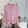 Little Rabbit Generation Sunscreen Clothing Women's Spring Solid Color UV Protection Hooded Jacket Sunscreen Ice Silk Sunscreen Clothing