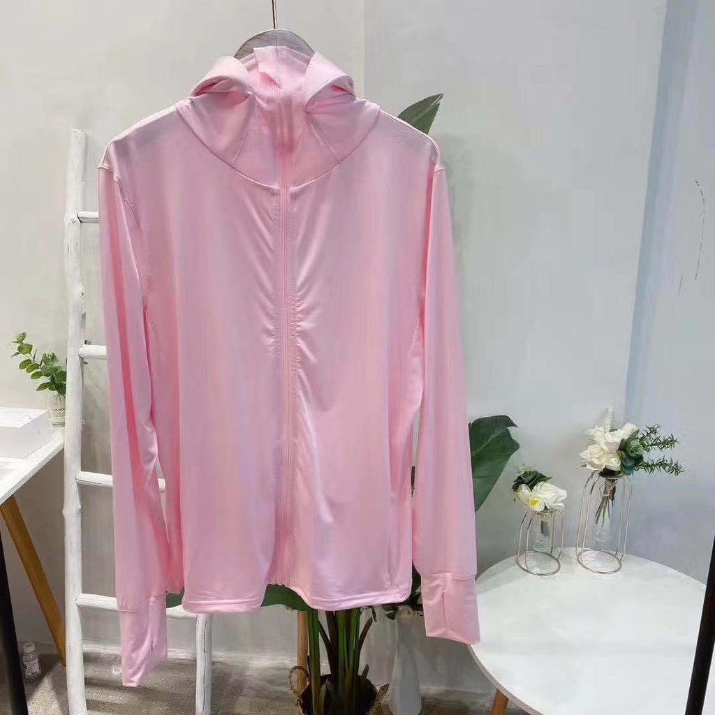 Little Rabbit Generation Sunscreen Clothing Women's Spring Solid Color UV Protection Hooded Jacket Sunscreen Ice Silk Sunscreen Clothing