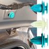 100pcs Rivet Kit Retainer Fastener Rivet Accessories Car Interior Seal Ring  Hole