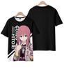 Anime Boqi Rock T-Shirt 3D-Druck Herren-T-Shirt Mode Streetwear Pfadfinder T-Shirt für Kinder
