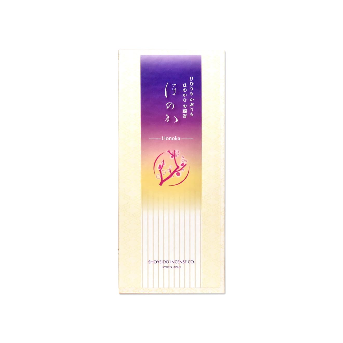 

Shoyeido Silhouette Incense Honoka 150 sticks Low-smoke –